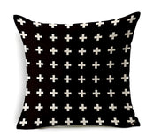 The Zebra Tribe Living Drawing Room Cushion Covers (Set of 4)